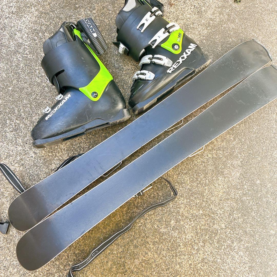 SALOMON MINIMAX 99 スキー板　ブーツ25から26センチ
