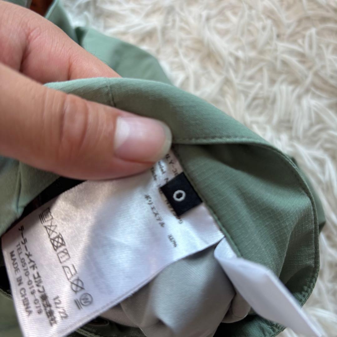 テーラーメイド ユナイテッドアローズ パンツ ナイロン カーキ ストレッチ