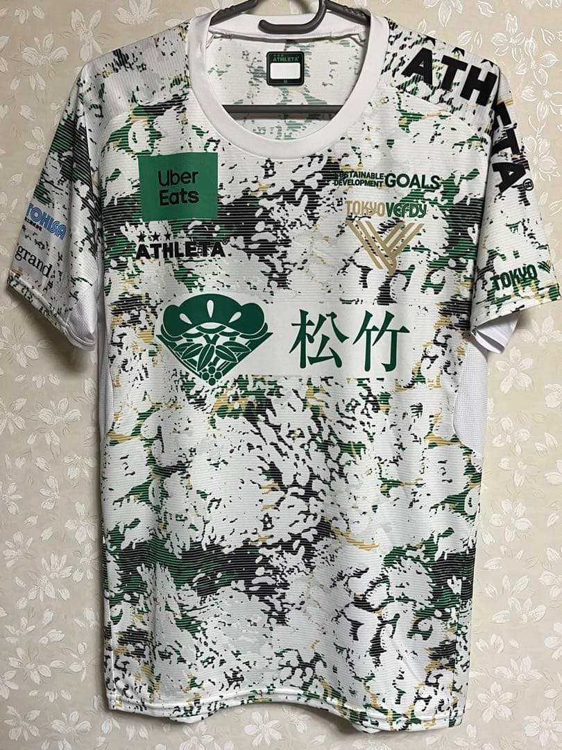 ATHLETA 東京ヴェルディ 半袖 プラクティスシャツ Mサイズ 2024