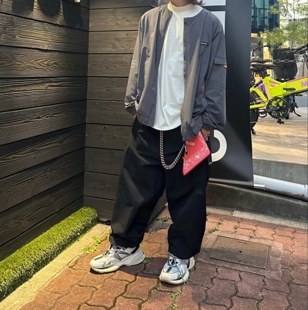 新作　RUFFLOG LOGO L/S MOCK NECK サイズXL
