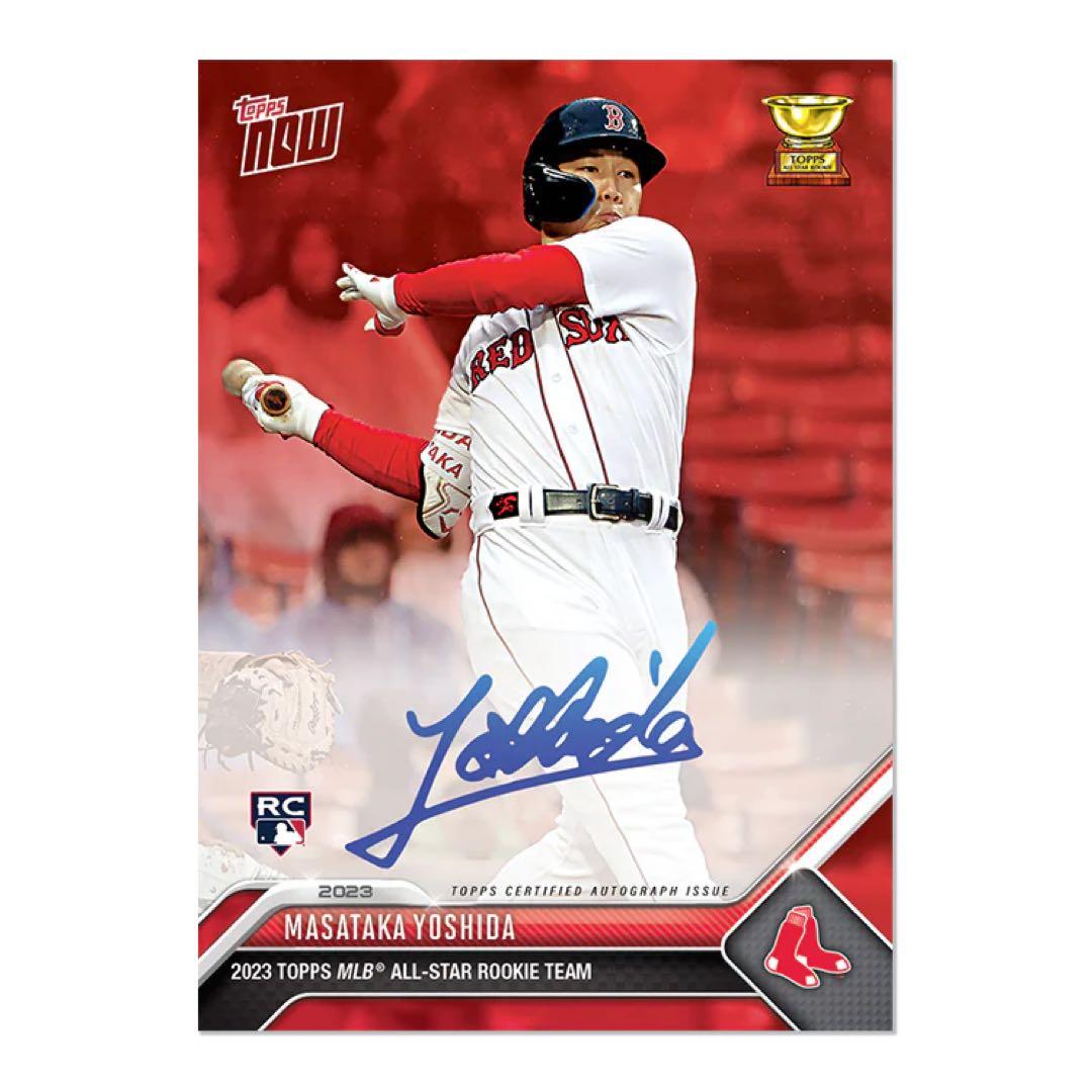 【新品未開封】Topps Now 吉田正尚 直筆サインカード