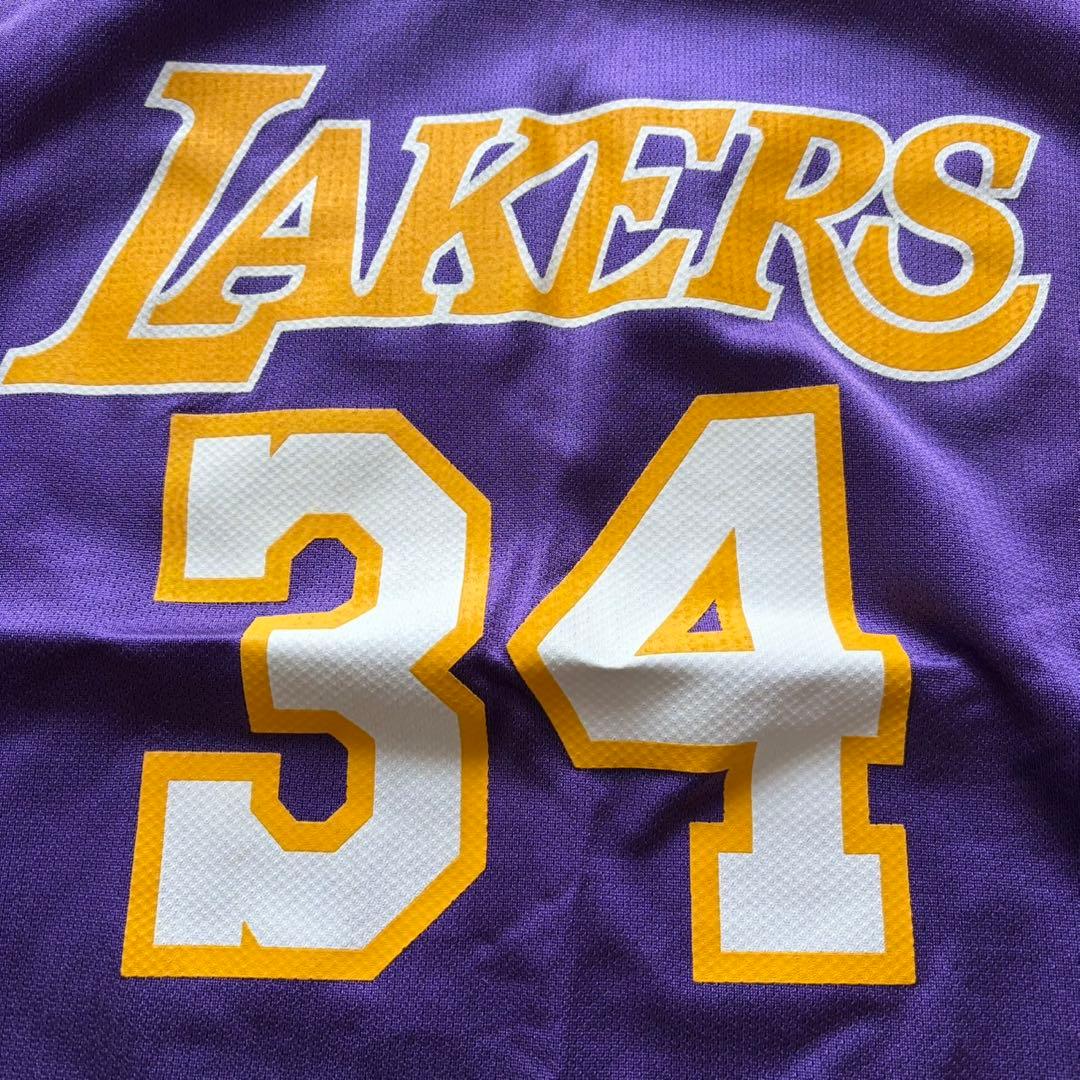 Reebok リーボック NBA レイカーズ ユニフォーム シャキール・オニール