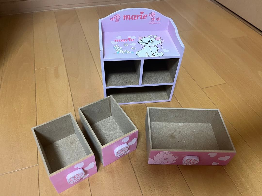 マリー　ディズニー　きひだし　小物入れ