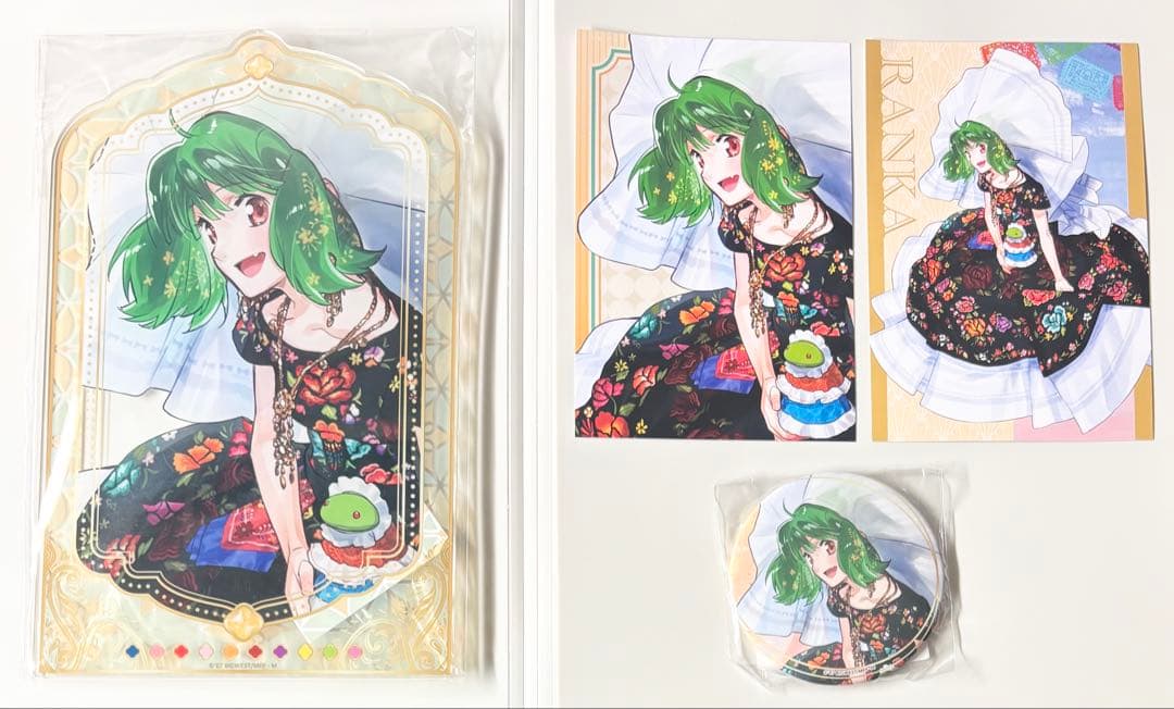 マクロス万国博覧会 アクリルパネル 缶マグネット ポストカード ランカ セット
