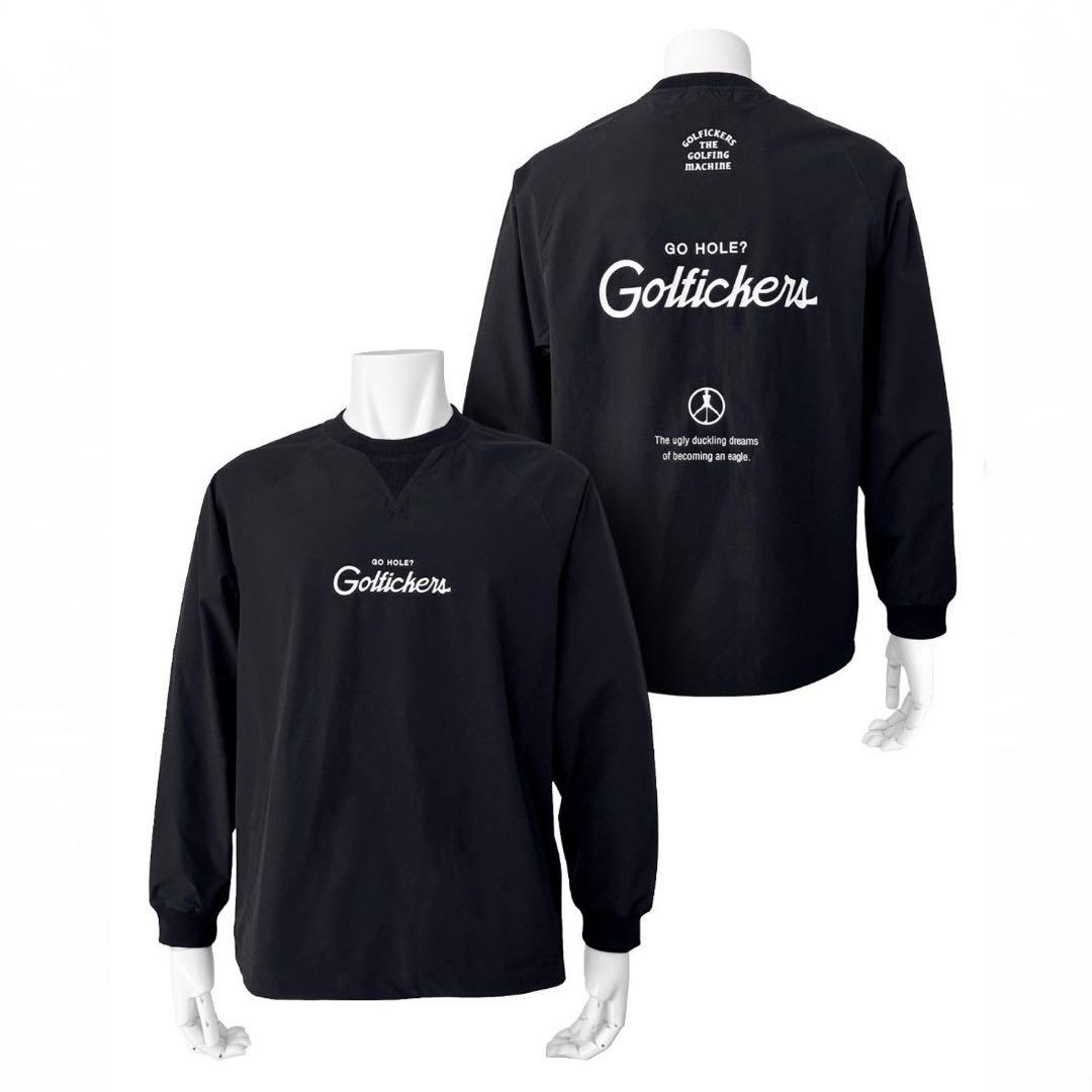 【新品】Golfickers Pullover -Black-（HOLE619）