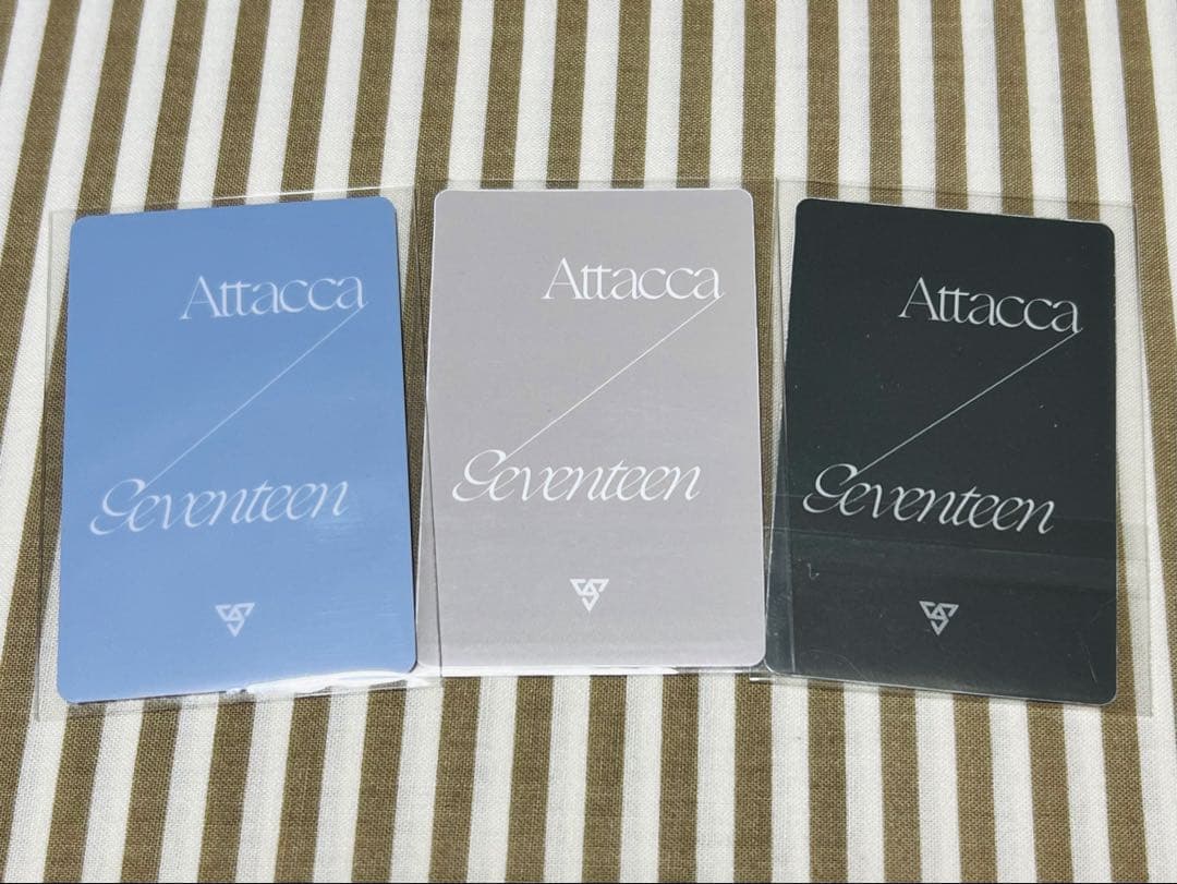 SEVENTEEN ウォヌ Attacca ラキドロ トレカ 3枚セット