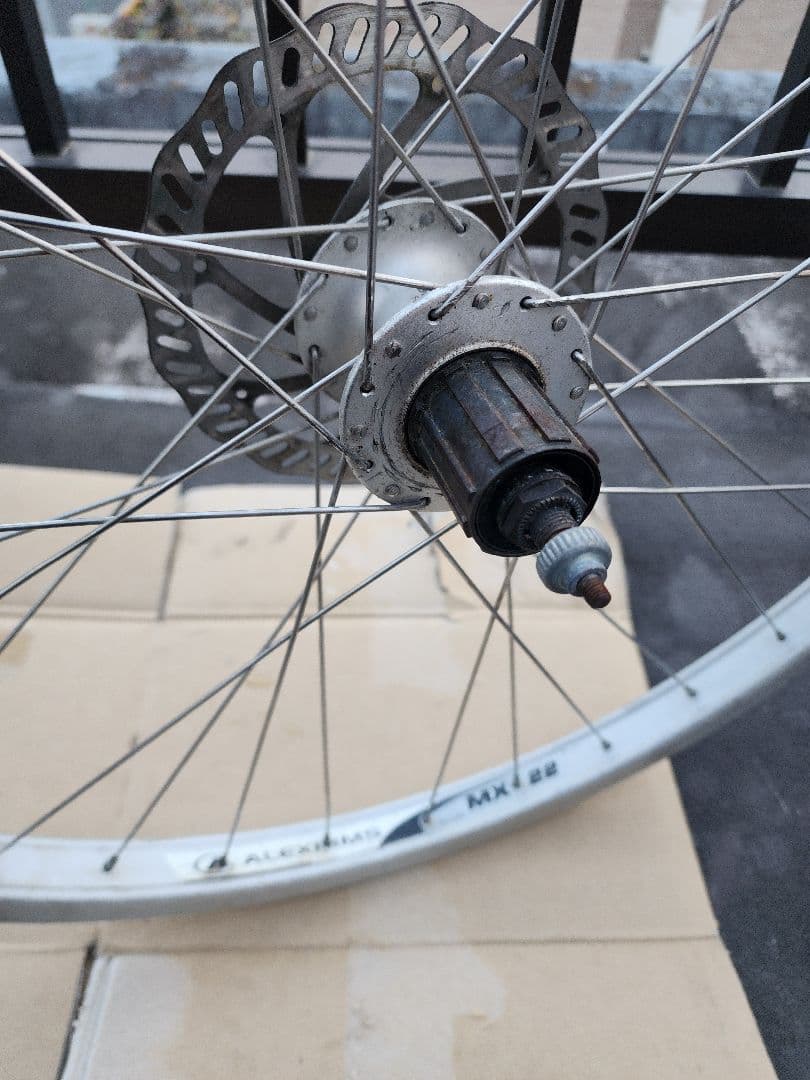 ALEXRIMS MX22 前後セット 26インチ ディスク シマノ ジャンク