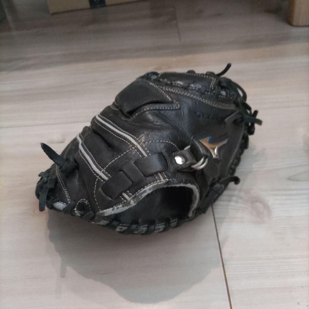野球 グローブ 軟式 少年野球 キャッチャーミット ミズノ 黒