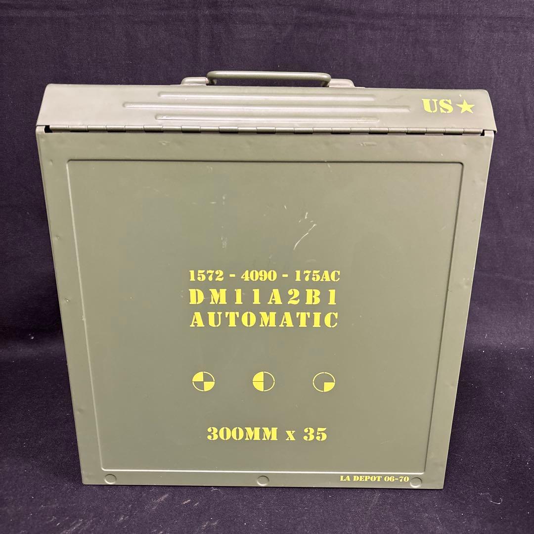 DM11A2B1 AUTOMATIC 300MM x35 弾薬箱 レコードケース