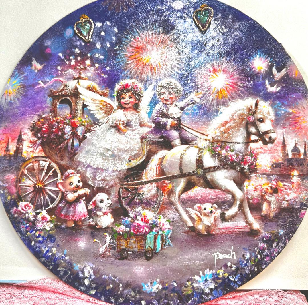 絵画原画《エンジェルハネムーン》