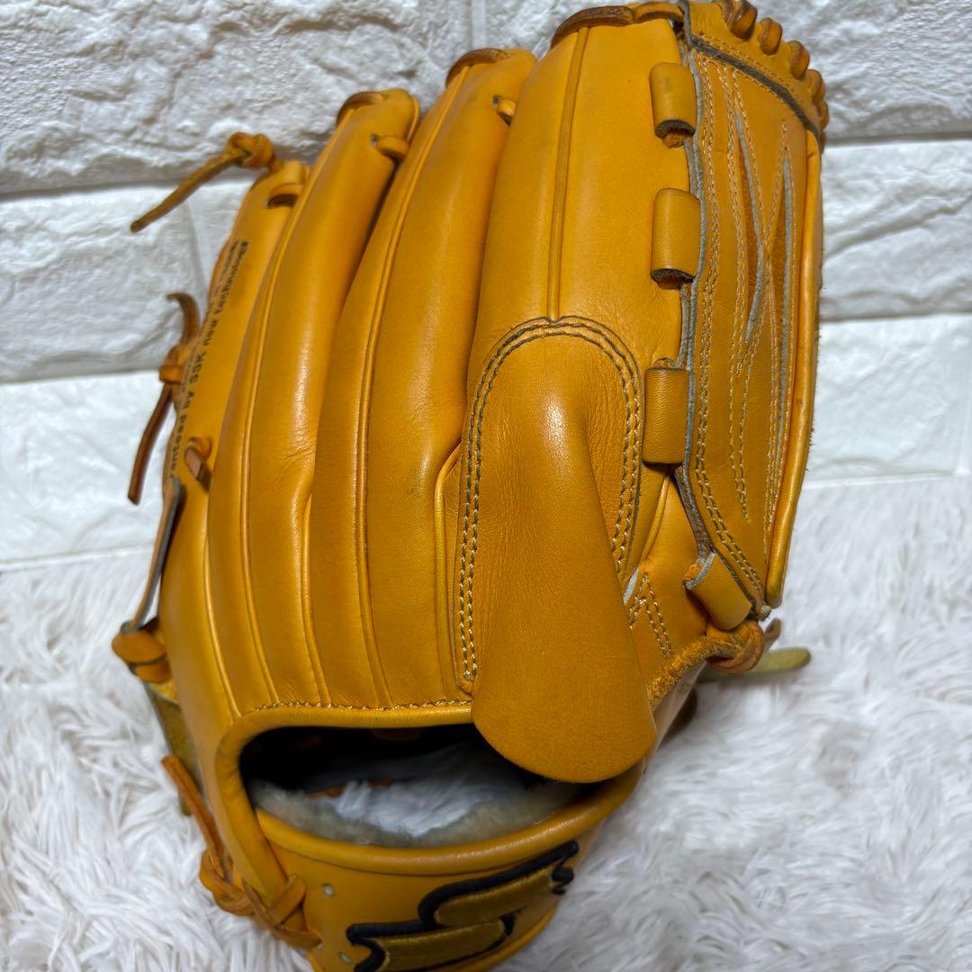 ✨ 極美品 極上メンテナンス済み✨ SSK 最高級プロブレイン 軟式投手用