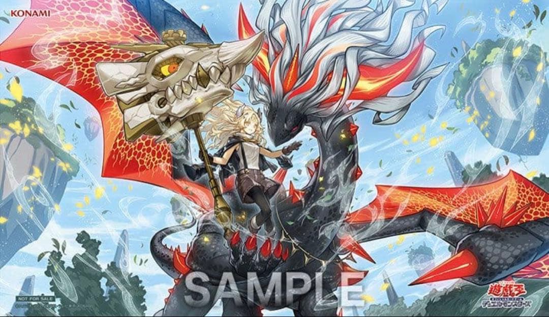 遊戯王　黒き竜のエクレシア 公式 プレイマット ランキングデュエル