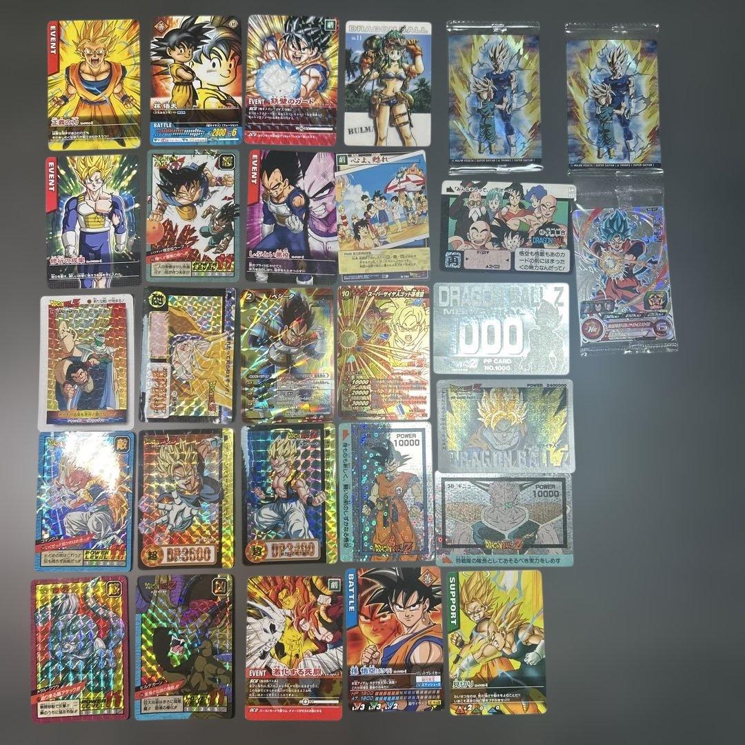 ドラゴンボール カードまとめ売り　28枚　カードダス　プロモ　未開封　アダマ　泡