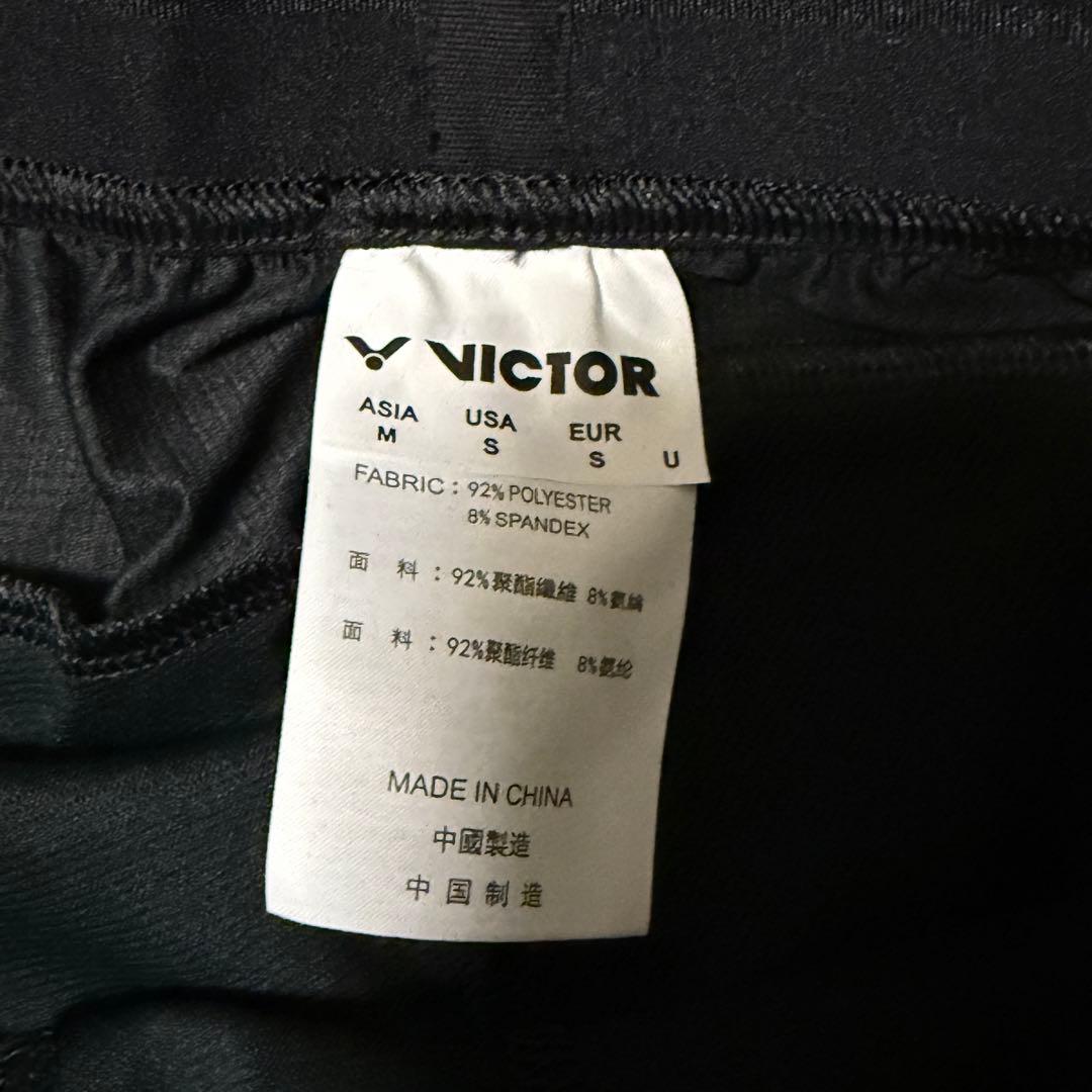 VICTOR バドミントンハーフパンツ M ブラック
