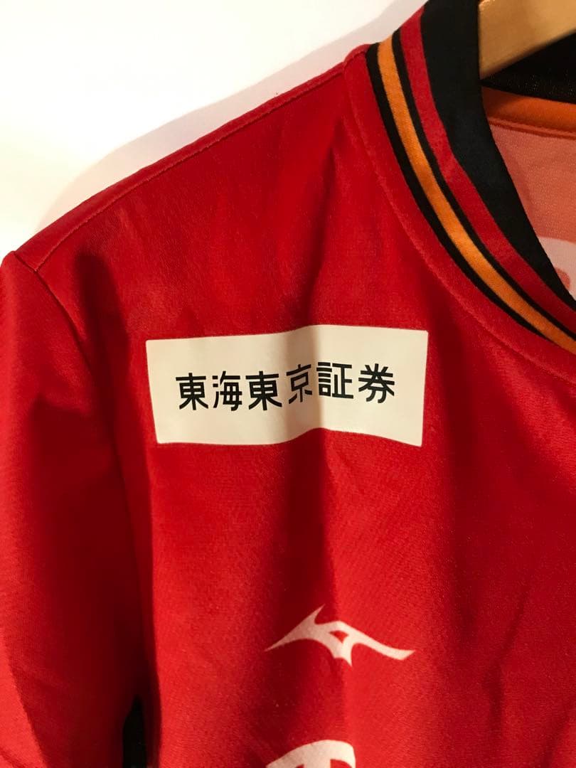 正規MIZUNO名古屋グランパス「10」ガブリエル・シャビエル半袖Lユニフォーム