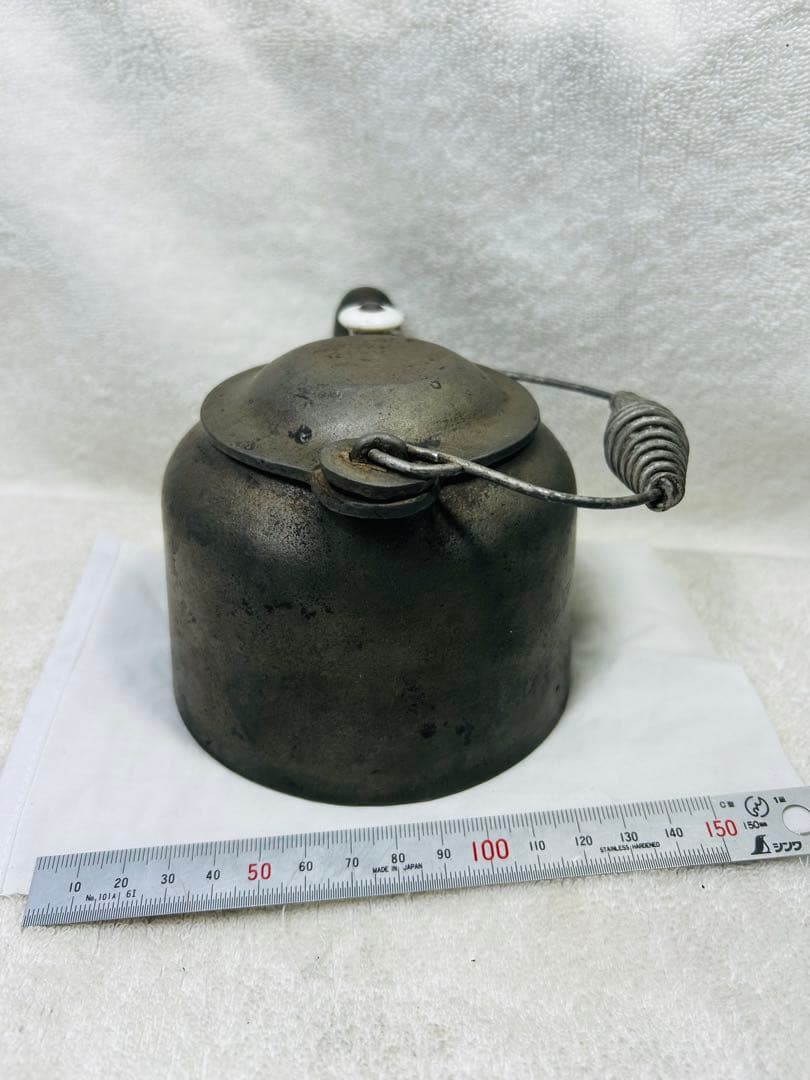 超美品　ワグナーの小型のビンテージ 鋳鉄製ケトルの出品です。 Type A刻印