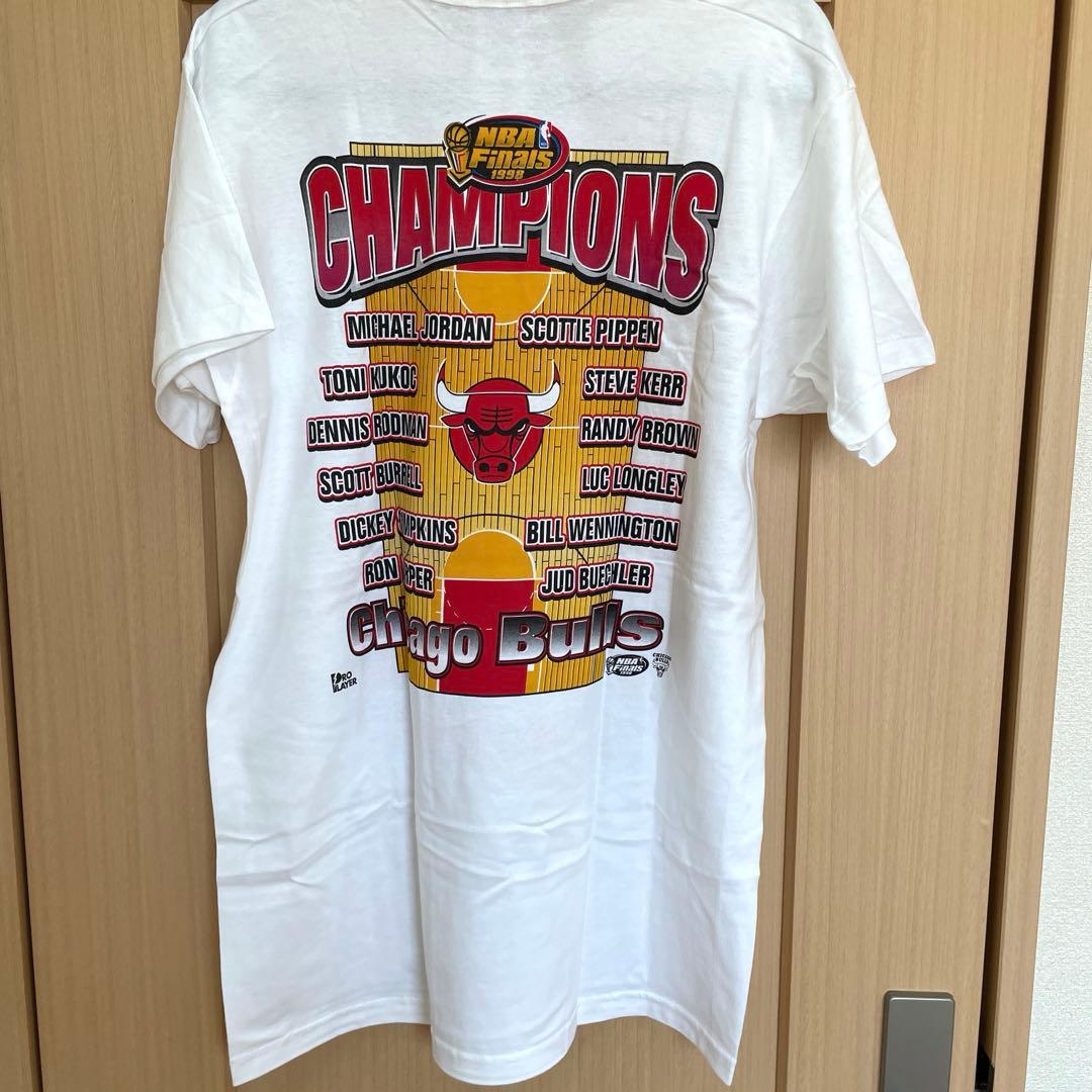 NBA シカゴブルズ 1998ファイナルチャンピオン Tシャツ　ヴィンテージ
