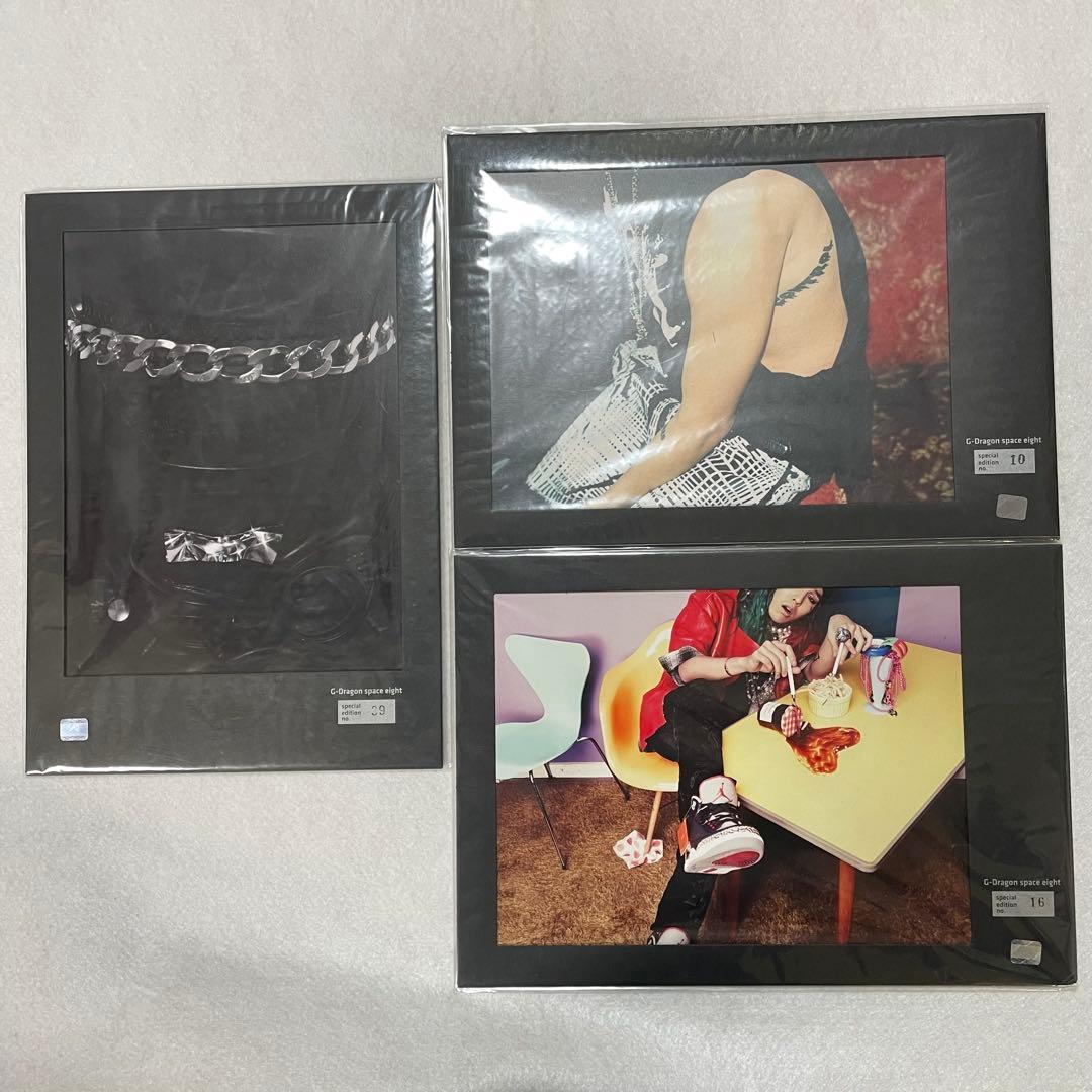 G-DRAGON SPACE eight 限定フォト 3枚セット BIGBANG