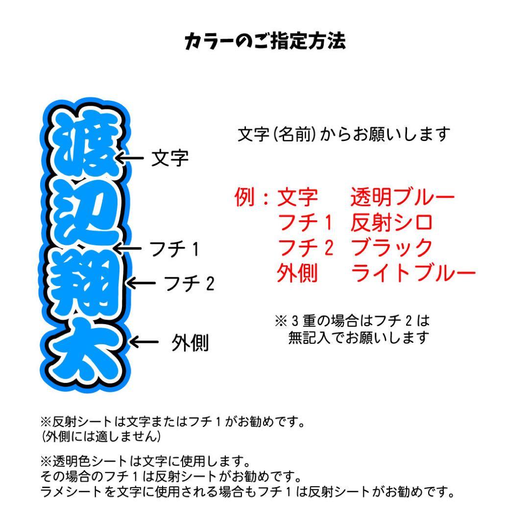 ちっぷ☆ 　ミニうちわ文字　ステッカー
