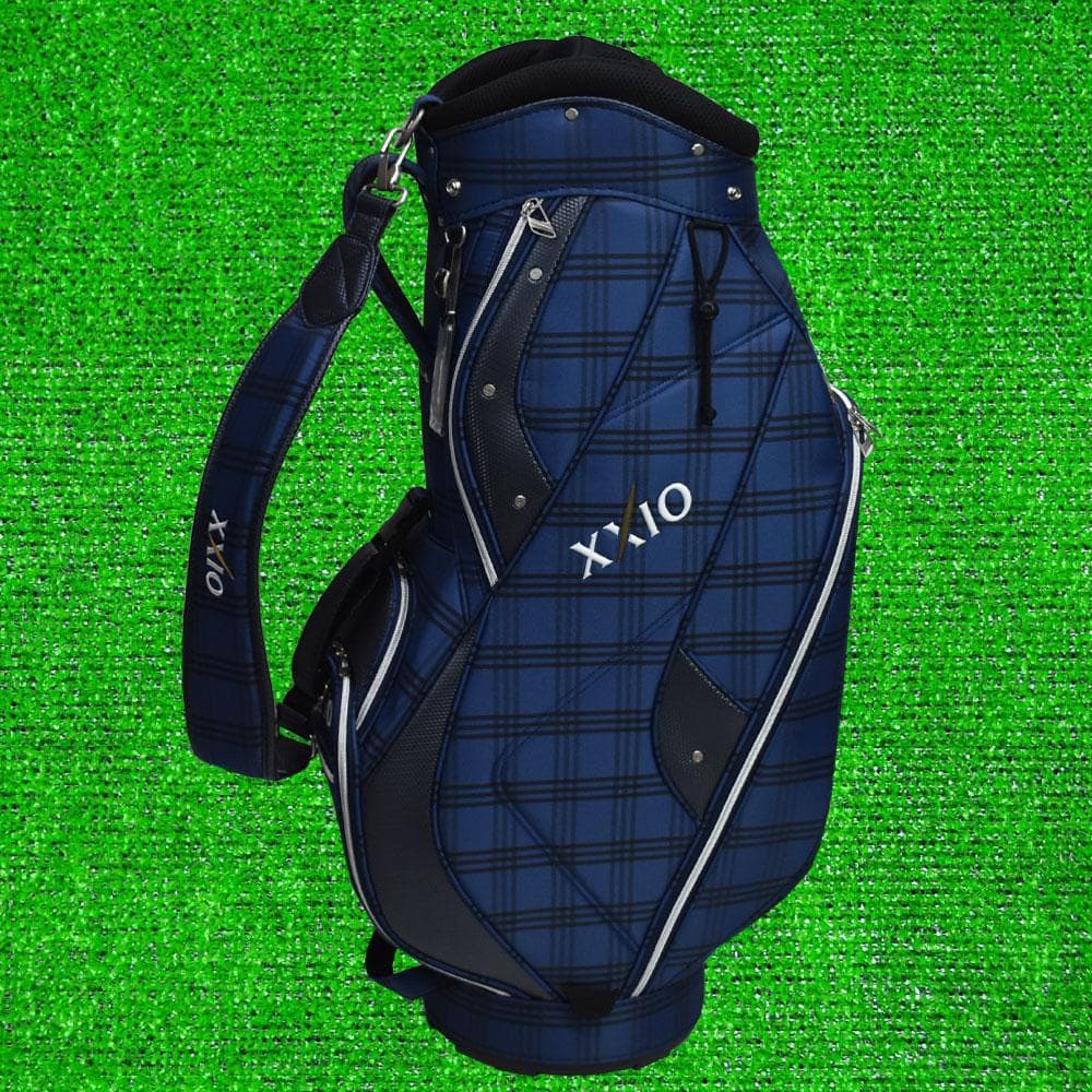 XXIO/ゼクシオ ゴルフ キャディバッグ９型【チェック】新品！