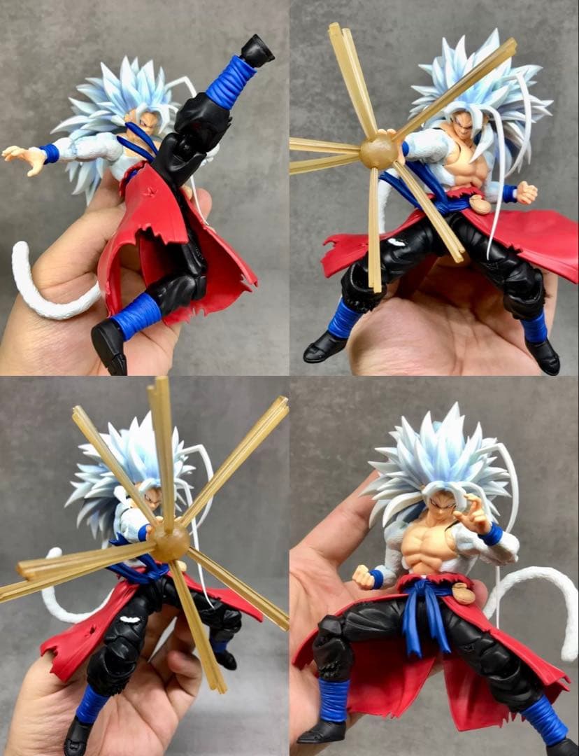 激レア海外限定S.H.フィギュア ドラゴンボール スーパーサイヤ人5 孫悟空ゼノ