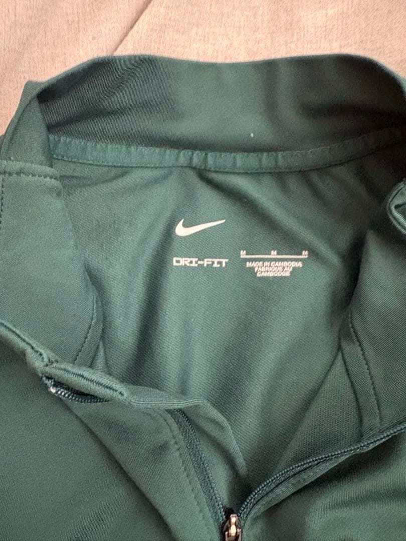 Nike リバプールFC ハーフジップ ジャージ ダークグリーン