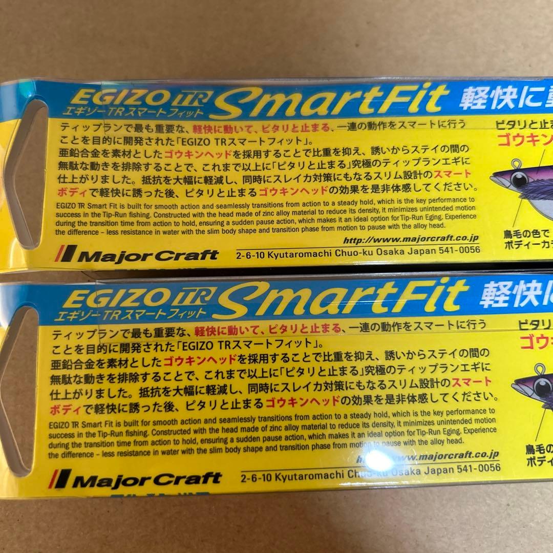 エギゾー　スマートフィット　tr ２個セット　ティップラン　ダートマックス