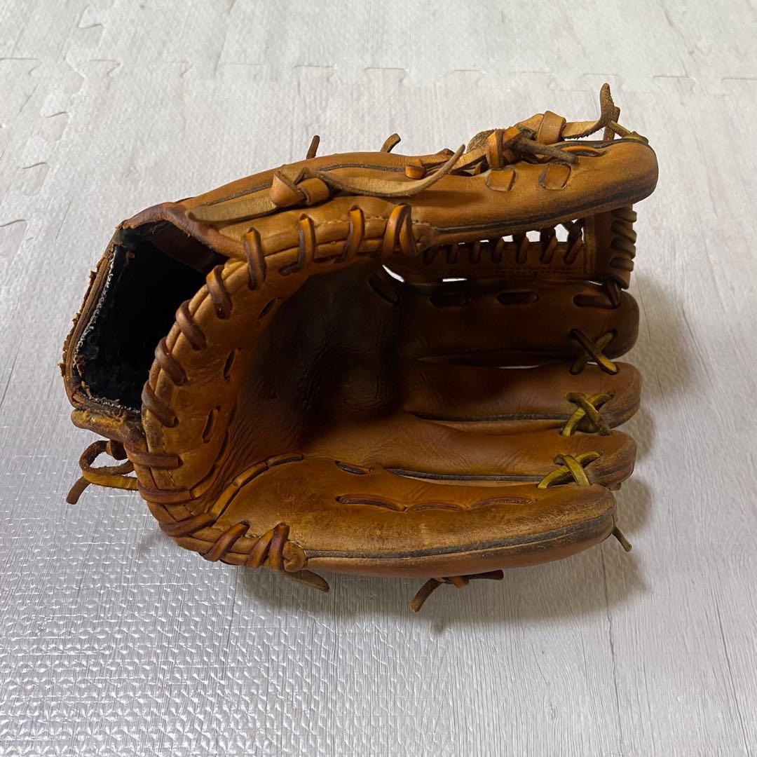 r*i様 ミズノ 一般軟式野球グローブ 右投げ用 ビクトリーステージ イエロー