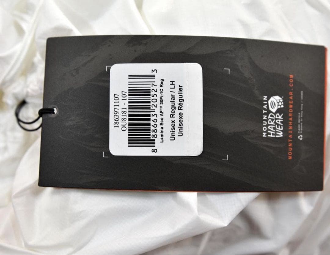Mountain Hardwear Lamina 30F/-1C Reg 寝袋