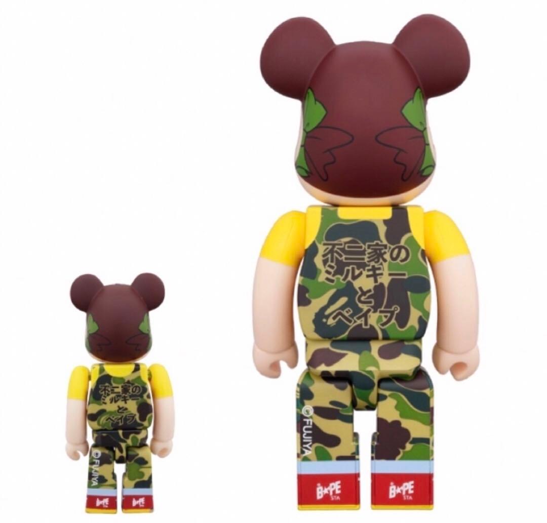 BE@RBRICK BAPE(R) ペコちゃん 100％ & 400％