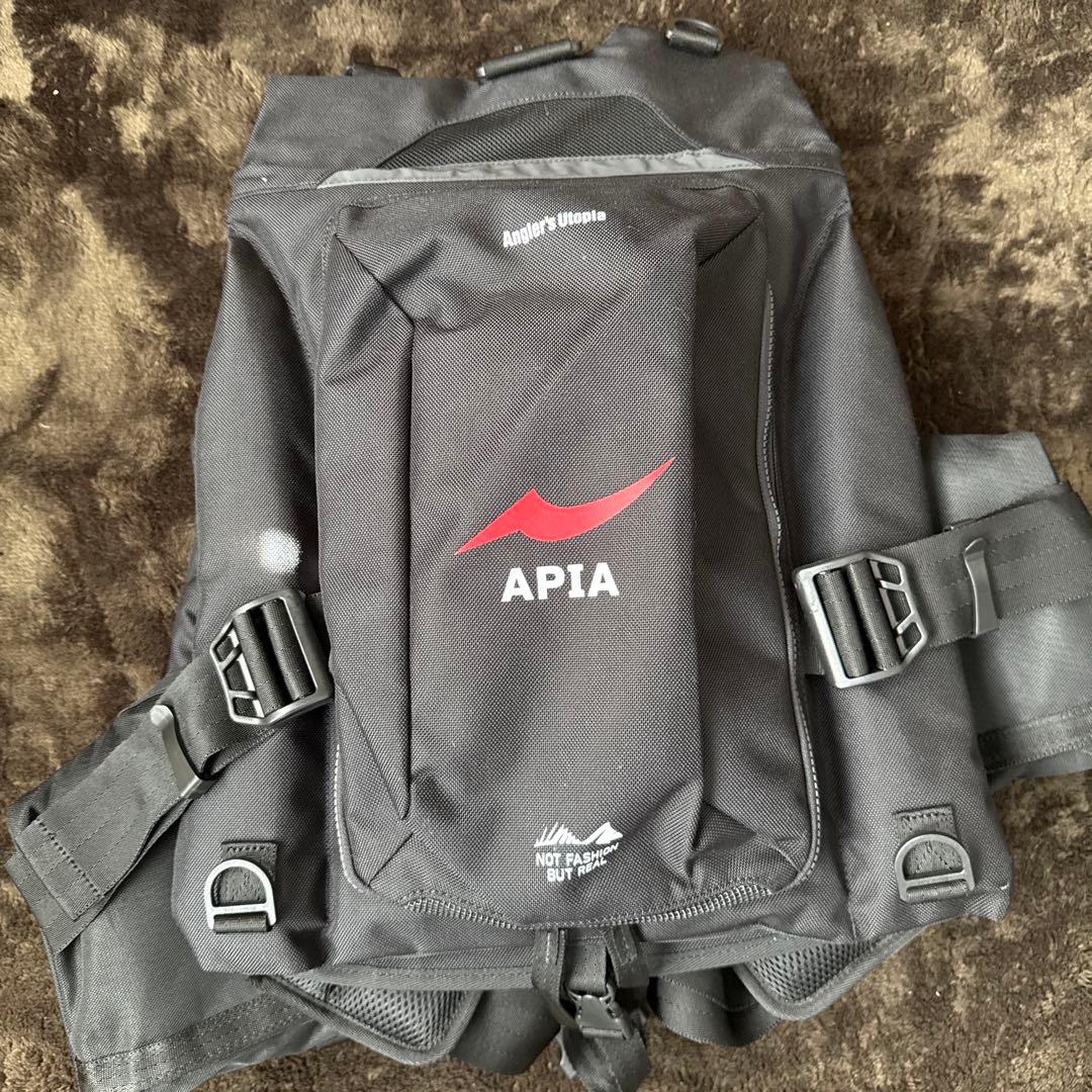 アピア(APIA) アングラーズサポートベスト Ver.4 ブラック