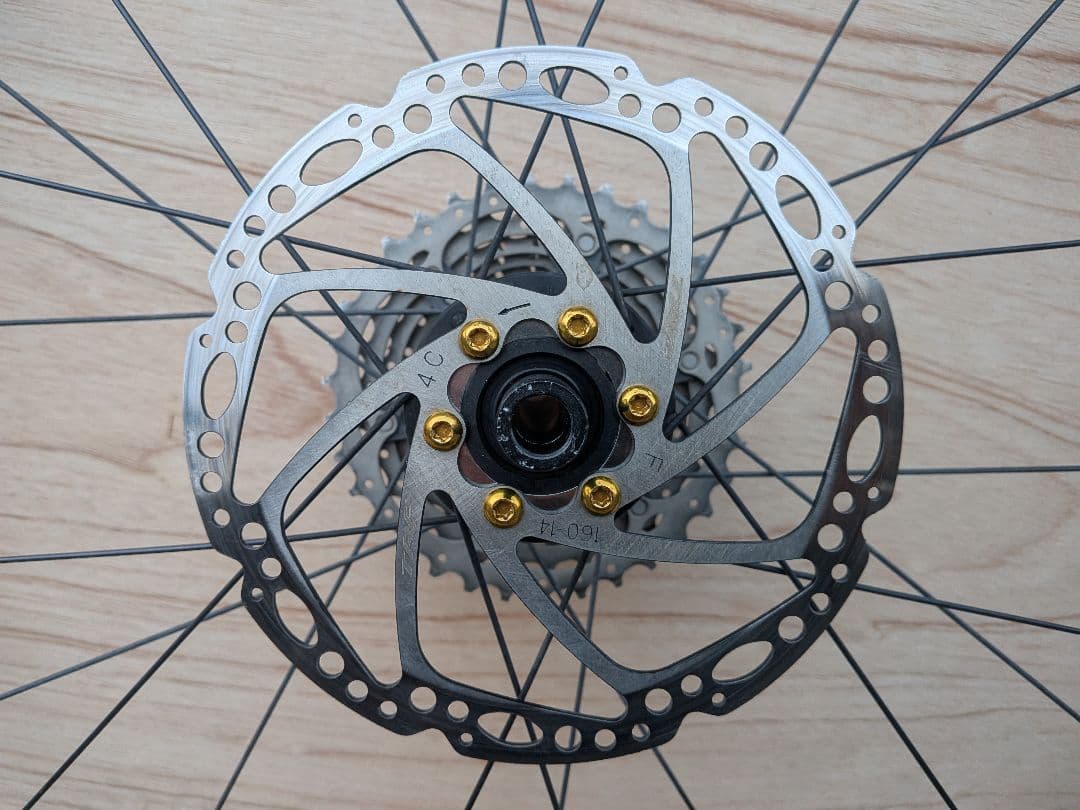 シャチ　ALEXRIMS CXD4　前後セット　タイヤ付き
