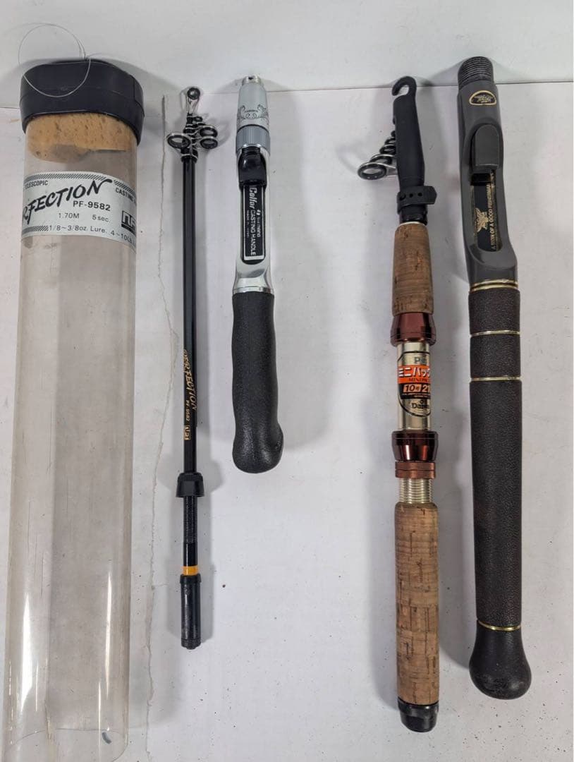 【蔵出し品】渓流竿　まとめ　Daiwa カーボンロッド　中硬　超硬　雨子　岩魚
