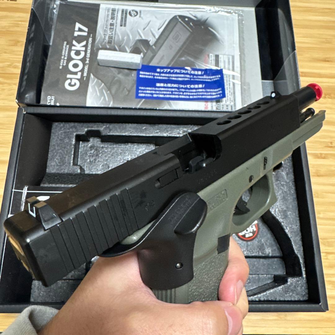 東京マルイ G17 Custom フォリッジ・グリーン　美品