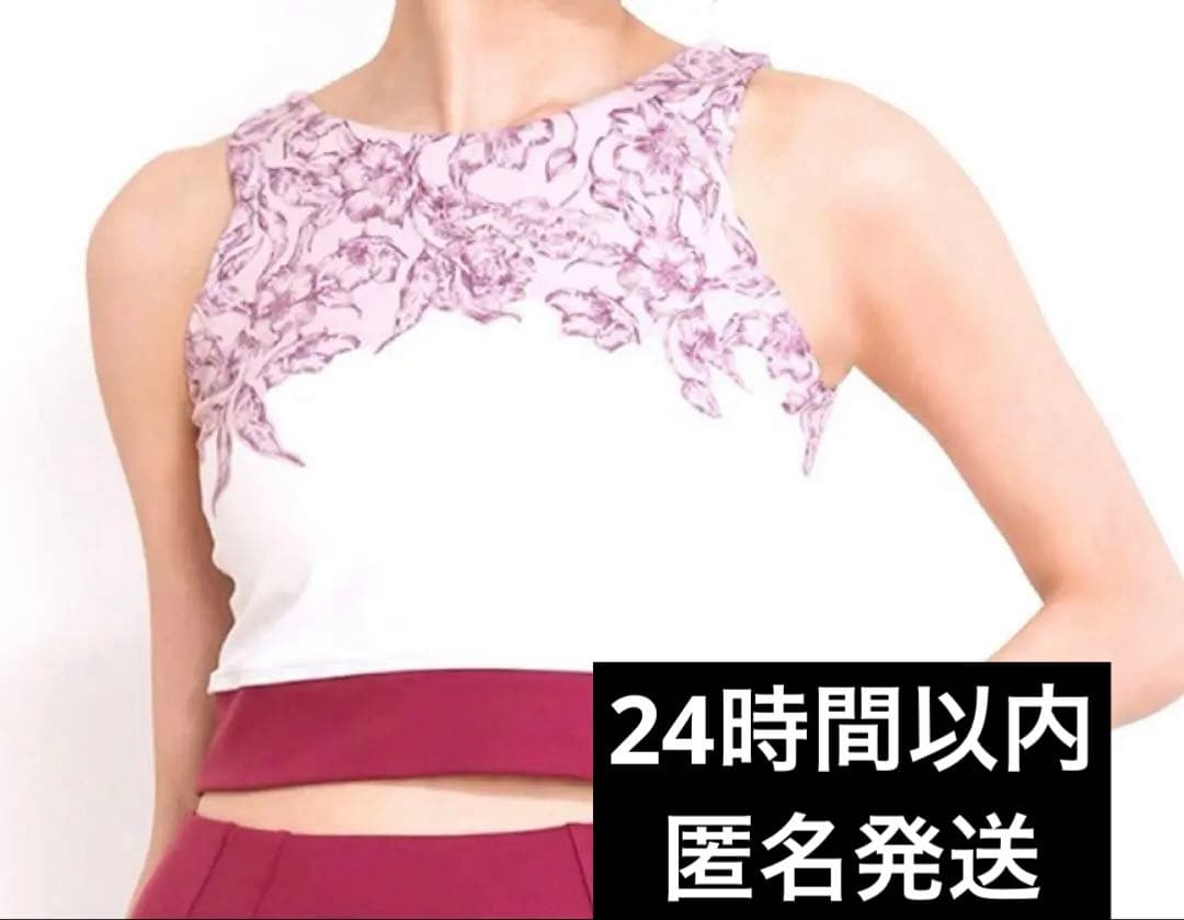❤︎LAVA アンティークプリントブラトップクリアピンク【新品、未使用、未試着】
