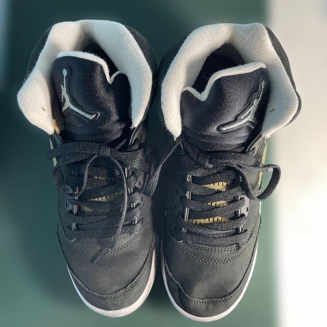 ◎ 腹まで黒い笑❗️NIKE GIRLS AIR JORDAN 5 RETRO