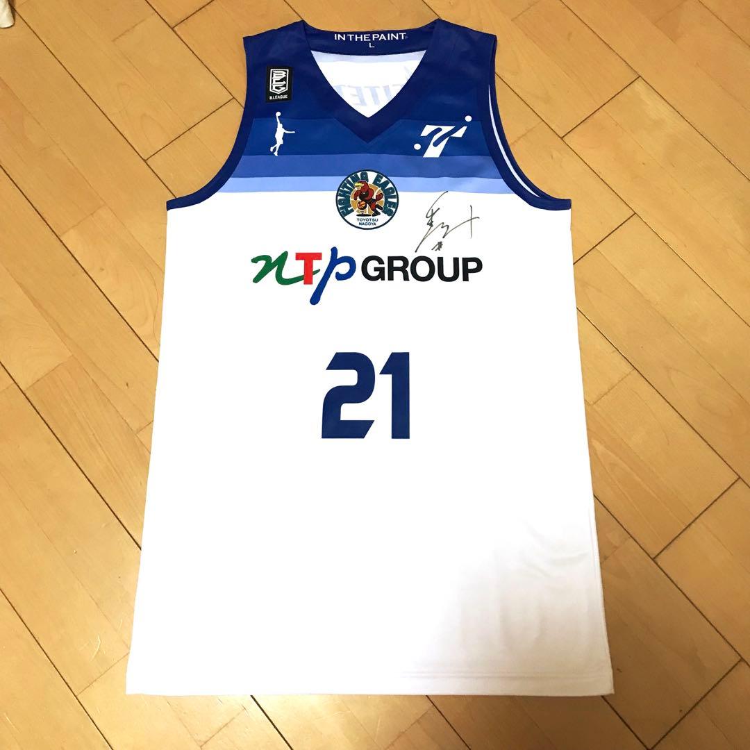 Bリーグ FE名古屋 笹山貴哉 直筆サイン入り オーセンティックユニフォーム