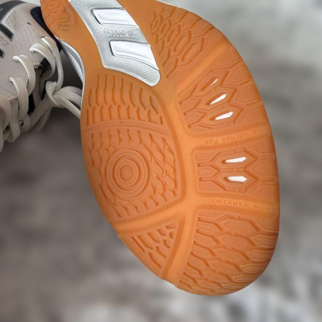 美品 26㎝ JAPAN ASICS ローテ ジャパンライト ホワイトネイビー