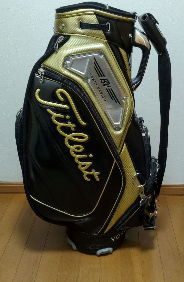 Titleist BV ゴルフバッグ 黒/金