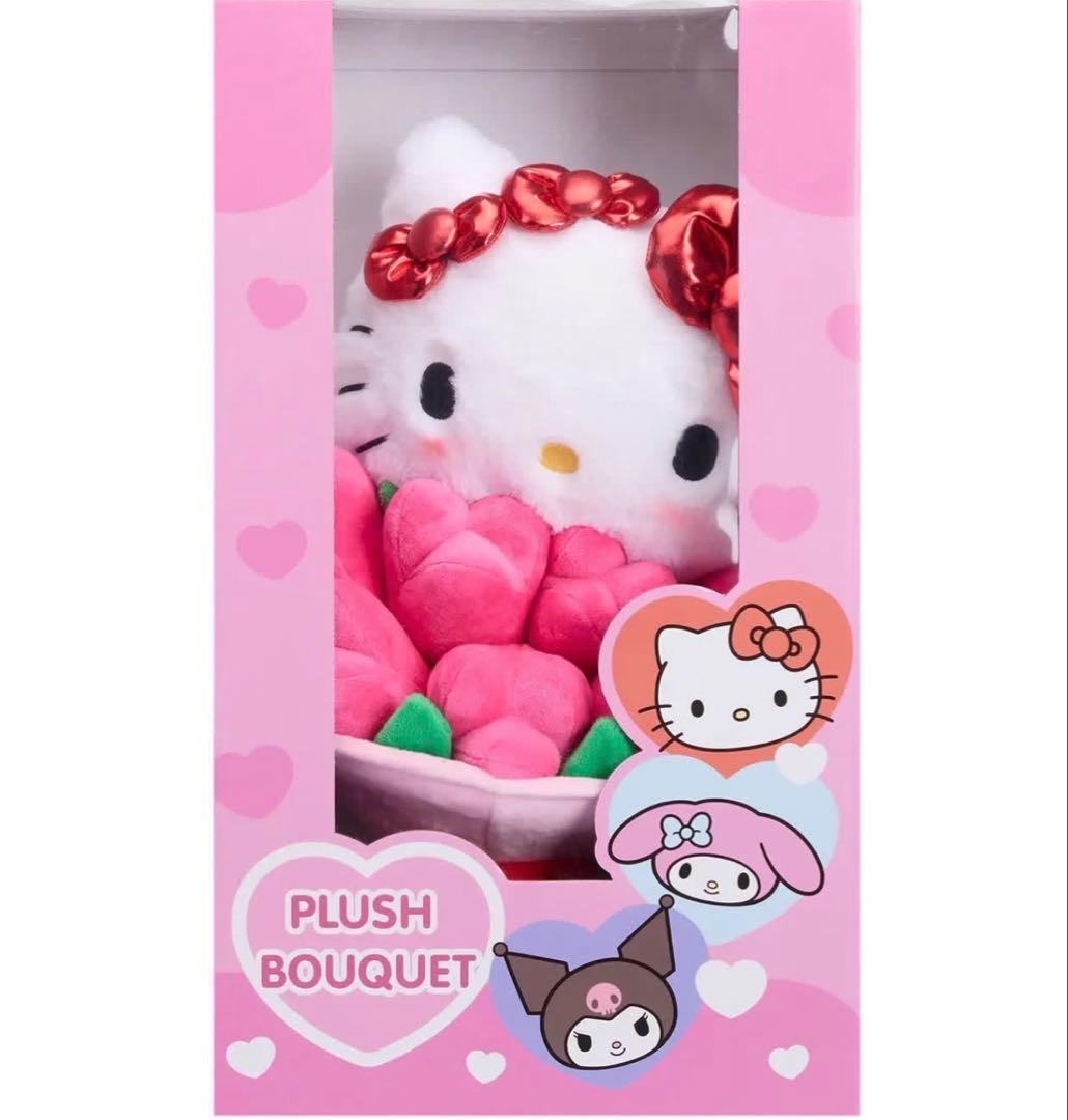 タイ限定　サンリオ ぬいぐるみブーケ ハローキティ マイメロディ クロミ