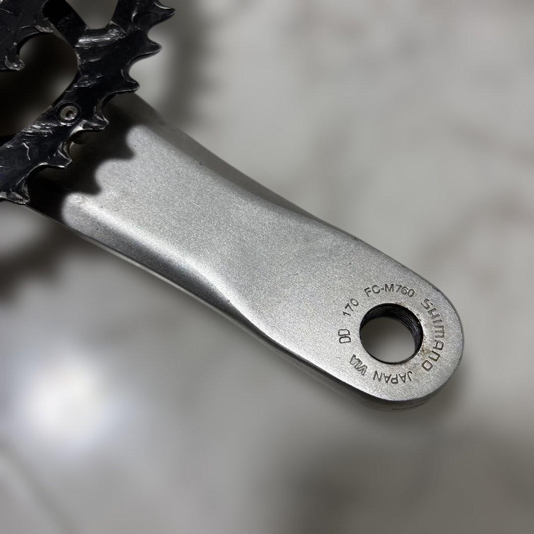 SHIMANO Deore XT クランクセット FC-M760 トリプル