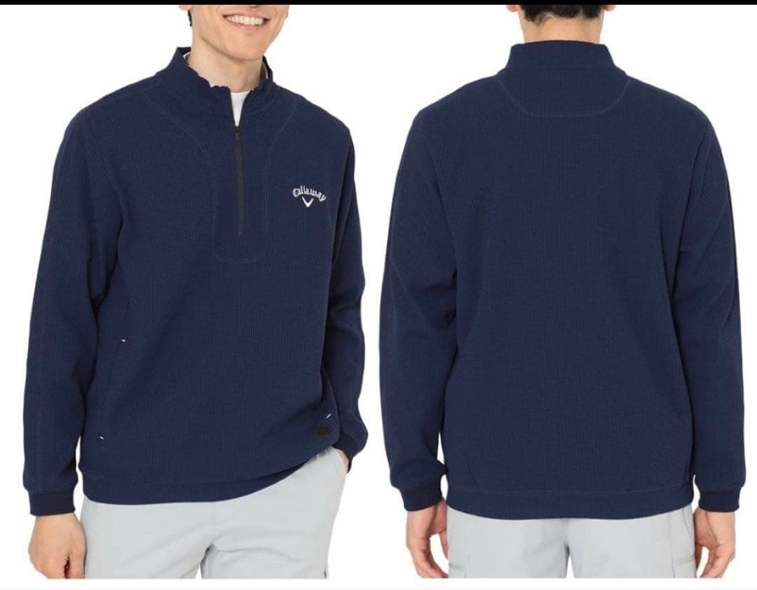 新品2着セット　callaway ジャケット　ハーフジップウェア