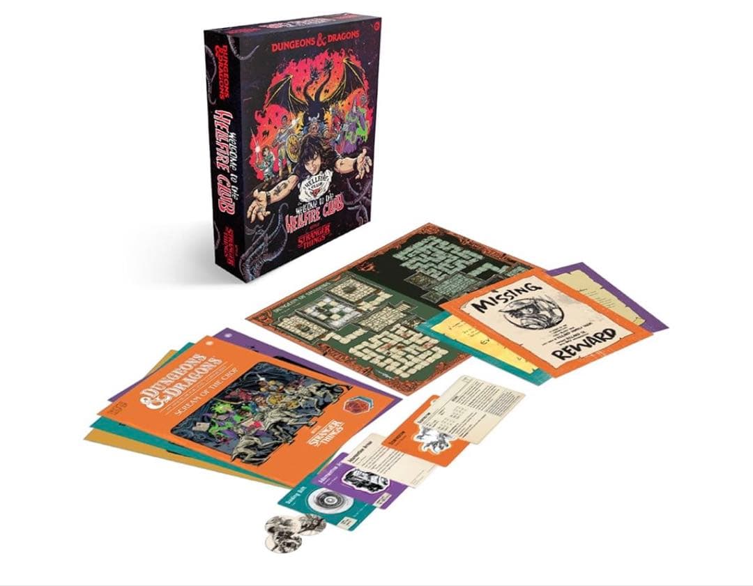 ストレンジャーシングス D&D ヘルファイヤークラブ ゲーム