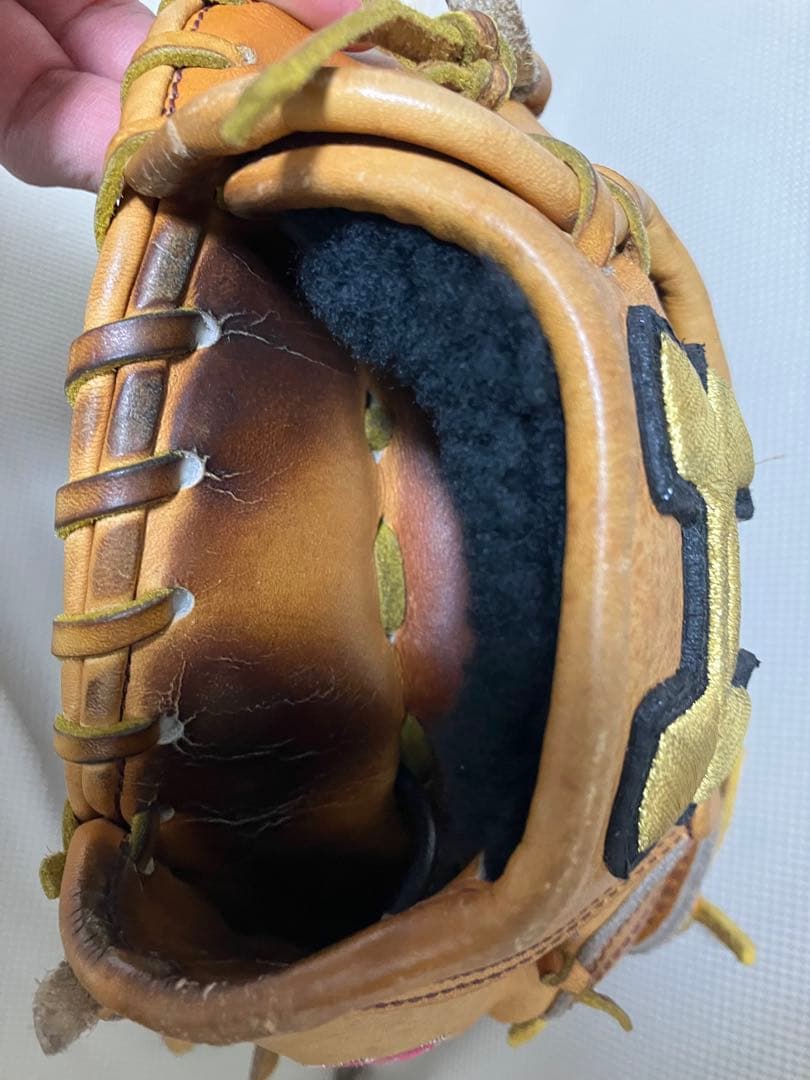 アンダーアーマー　西浦直亨選手　支給品　実使用グラブ