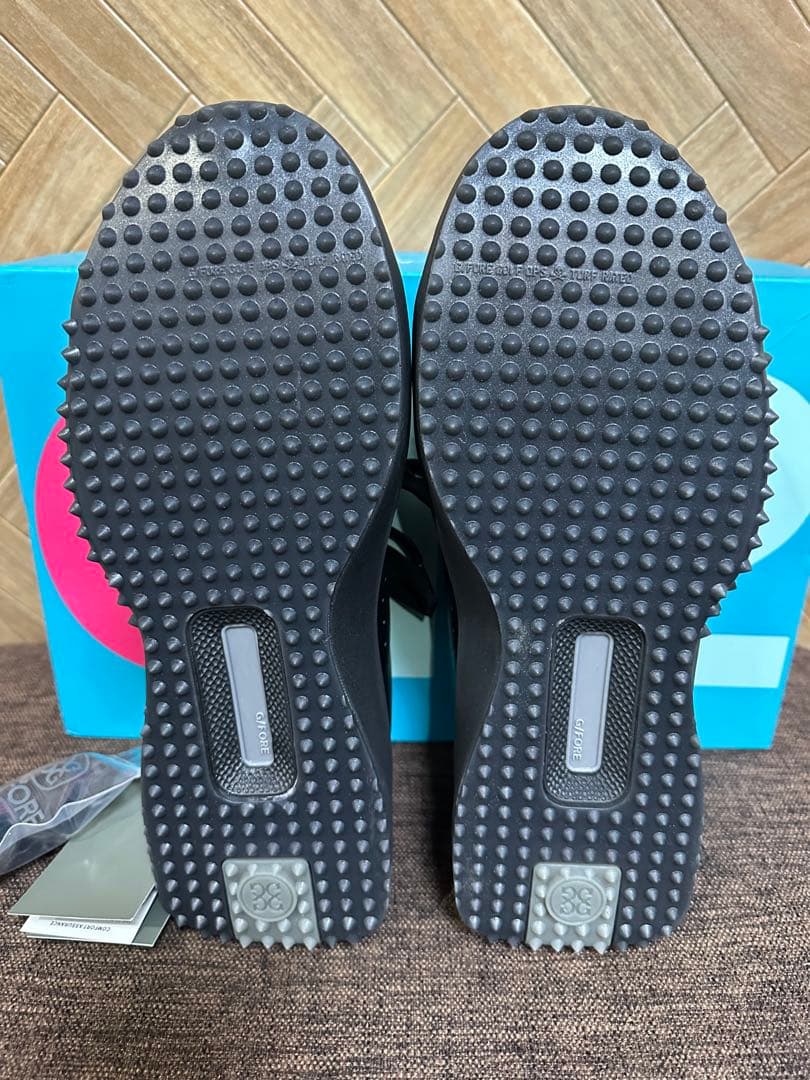 新入荷G/FOREメンズシューズG.112 ブラック　size26㎝