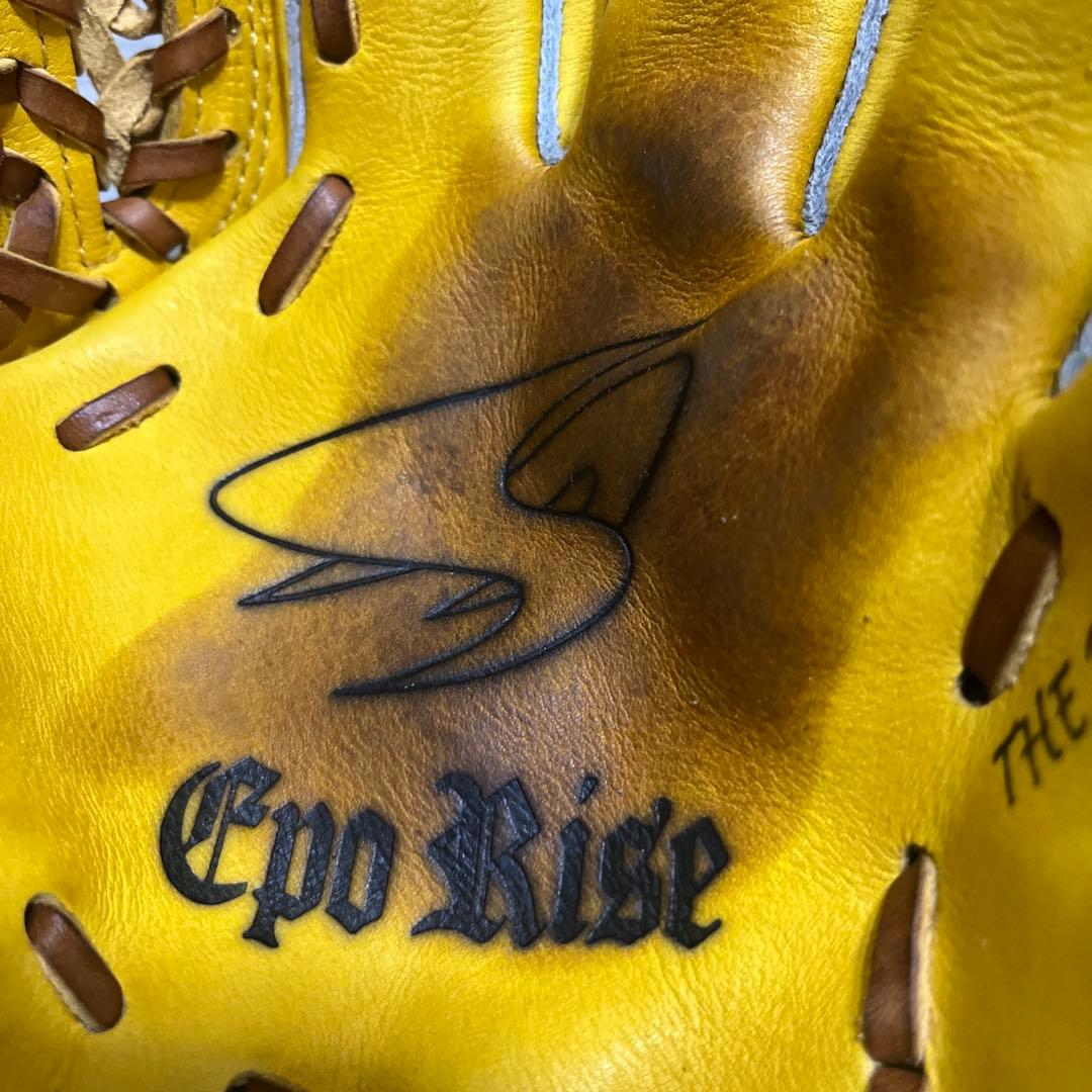 Epo Rise 硬式野球グローブ イエロー