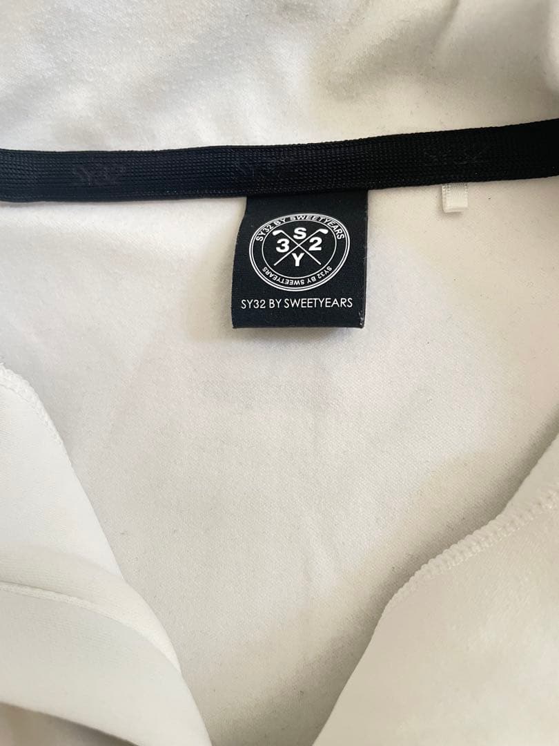 SY32 BY SWEETYEARS ハーフZIPシャツ　SYG-23A02