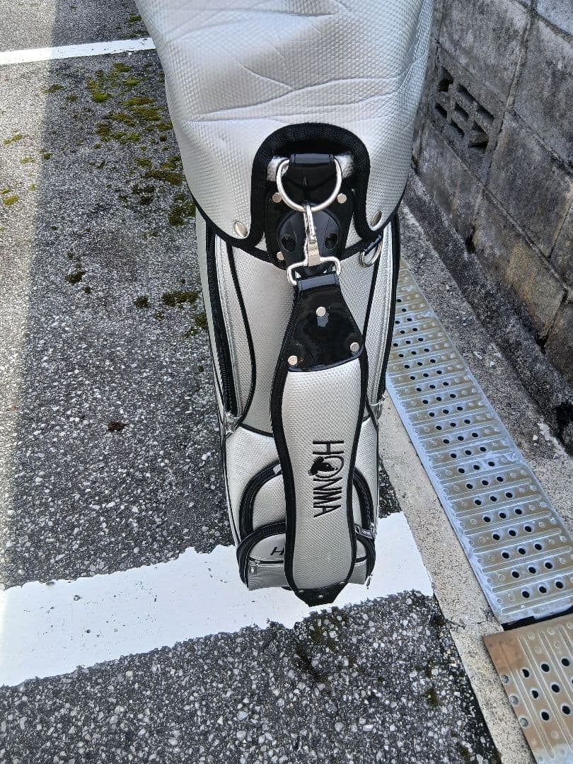 HONMA ゴルフバッグ シルバー