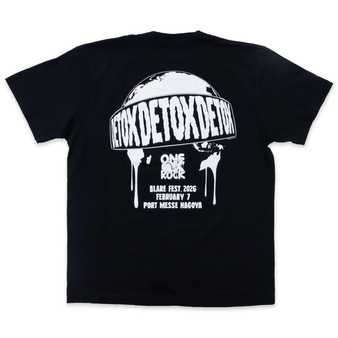 【新品未使用】ONE OK ROCK 2026 BLARE Tシャツ 黒