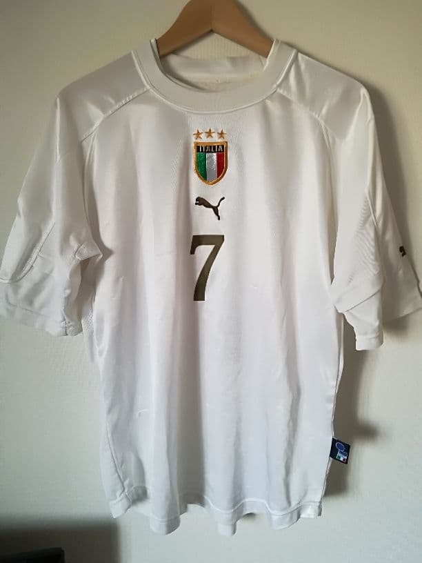 W杯2006ドイツ大会　イタリア代表　デルピエロ　　アウェイ　ゲームシャツ